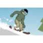 Downhill Snowboard Game